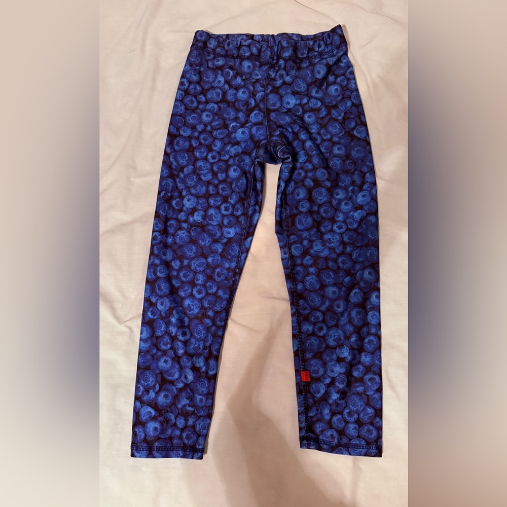 Zara Terez Kids Leggings with Blueberry Design